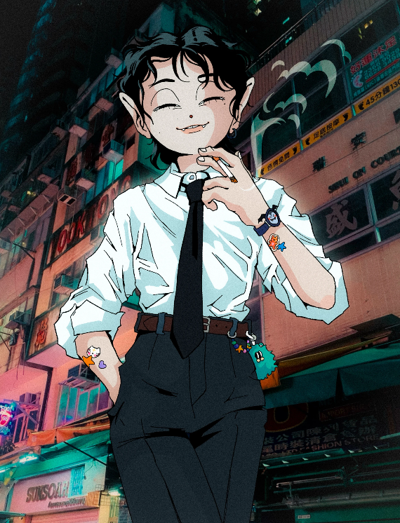 Neon Alleyway