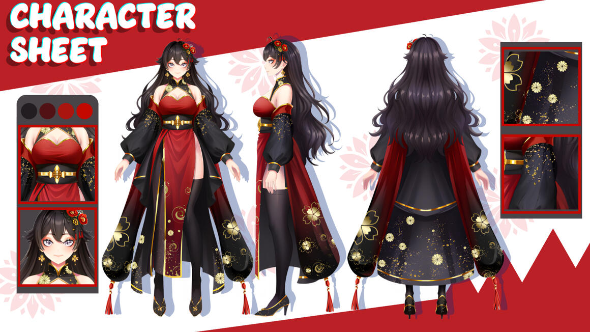 Crimson Hanfu